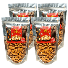 品鮮生活 波霸堅果薄鹽美國杏仁果, 4包, 300g