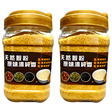 品鮮生活 純黃金亞麻杏仁粉 400g, 原味濃純香, 天然穀粉, 低溫烘焙, 開平即食, 2罐