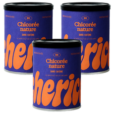 cherico 天然菊苣咖啡 經典原味, 80g, 1入, 3罐