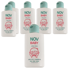 NOV娜芙 貝比溫和乳液 嬰幼兒保濕 寶寶護膚首選, 120ml, 6瓶