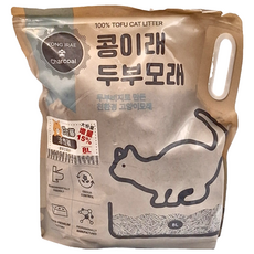 豆豆貓 活性碳 8L 100%豆腐貓砂, 1包