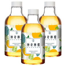 SOAPBERRY 古寶無患子 神奇檸檬泡沫水垢清潔劑補充瓶, 500g, 3瓶