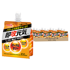 meiji 明治 即攻元氣 能量果凍飲 胺基酸, 180g, 36包