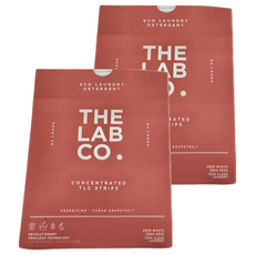 The Lab Co. 環保濃縮洗衣紙 活力葡萄柚, 64張, 2盒