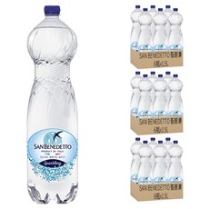 SAN BENEDETTO 聖碧濤 義大利氣泡礦泉水, 1.5L, 18瓶