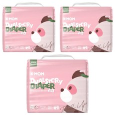 MOTHER-K K-MOM 頂級超薄瞬吸玩睡褲/尿布 19kg以上, 3XL, 84片