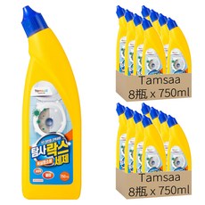 Tamsaa 浴廁專用漂白清潔劑, 750ml, 16瓶