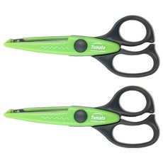 Tomato 花邊剪刀 小波浪 TS-18001 創意文具手作剪紙必備, 2支