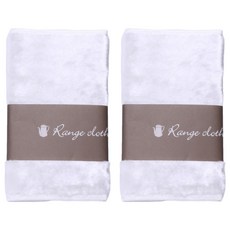 HARADA ORIMONO 原田織物 免洗劑廚房油污專用布 白色, 2條