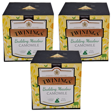 TWININGS 唐寧茶 鉑金系列 晨光草原甘菊花茶 (無咖啡因), 1.5g, 15包, 3盒