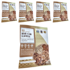 Yifood 頤珍宮膳 通竅天麻安神燉包, Gastrodia Tuber herbal soup blend, 37.9g, 5包