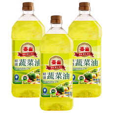 泰山 精選蔬菜油, 1.5L, 3瓶