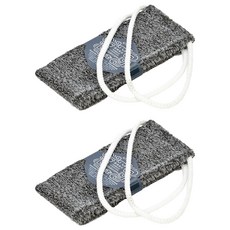 KEYTOSS 詰朵斯 沐浴拉背條 長條設計 方便擦洗背部 無毒無臭環保材質 添加竹炭成分 11*50 CM, 灰色, 1入, 2條