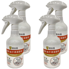 黃金盾 廚房油污清潔慕斯, 500ml, 4瓶