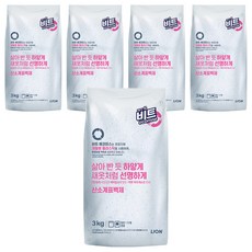 LION 獅王 Beat ecomise 氧系漂白劑，含小蘇打，3kg, 5包