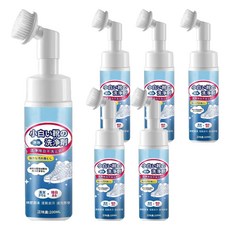 小麥購物 小白鞋慕斯清潔神器 自帶刷頭, 200ml, 6瓶