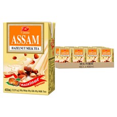 匯竑 阿薩姆 榛果奶茶, 400ml, 48入