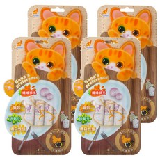 Catfeet 哈娜最愛好吃肉泥 自然配方 富含多種營養, 雞肉 + 牛磺酸, 60g, 4袋