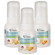 Kalso 科德司 大豆卵磷脂錠 德國製造 非基改, 60顆, 70g, 3瓶