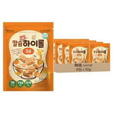 韓國 ivenet 穀物卷, 柑橘風味, 50g, 8包