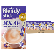 AGF Blendy 紅茶歐蕾, 9.5g, 8包, 24盒