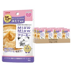 MIAWMIAW 慕斯軟包11號 15歲, 鮪魚+雞肉+扇貝, 40g, 12包