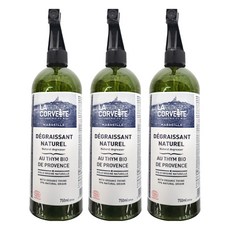 LA CORVETTE 法釩莊園 馬賽速效分解廚房清潔劑 法國原裝進口, 750ml, 3瓶