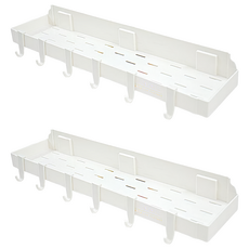 日本SP SAUCE 壁掛式39公分強力黏著置物架(中型), 2個