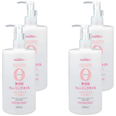 Pharmaact zero 無添加卸妝油 500ml, 4瓶