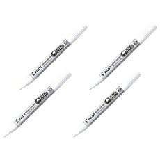 PILOT 百樂牌 SCWEF 油漆筆, 白色, 4支, 1色