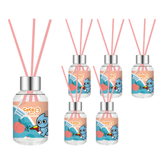 COCODOR 珂珂朵爾 CoCo TEA系列擴香瓶, 蜜桃, 100ml, 6瓶