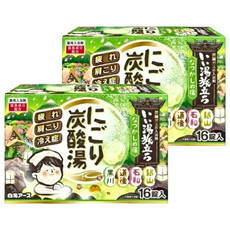 Hakugen Earth 白元名湯之旅 懷舊之夜碳酸浴盐 綠色 16個, 720g, 2盒