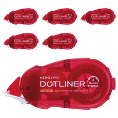 KOKUYO 國譽 好黏便利貼標準型補充包 強黏 8.4mm x 16m, 6個, 單一顏色