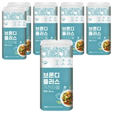 Blondy Plus 天然紙漿廚房紙巾, 8捲, 6袋