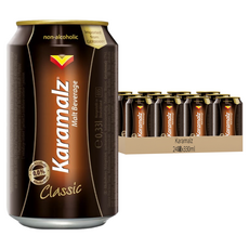KARAMALZ 卡麥隆 黑麥汁 原味, 330ml, 24罐