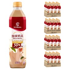 金車 MR.BROWN 伯朗咖啡 絲絨奶茶, 580ml, 96瓶
