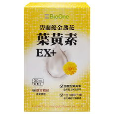 BioOne 碧而優 金盞花葉黃素EX+ 草本枸杞 滋和調理 游離型葉黃素, 570mg, 30顆, 1盒