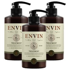 ENVIN 蛋白質香氛護髮乳 英國小蒼蘭花束, 500ml, 3瓶