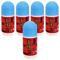 上辰堂 葡萄糖胺精油滾珠 60ml 舒緩疲勞、按摩放鬆, 5瓶