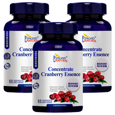 ESMOND NATURAL 愛司盟 蔓越莓濃縮精萃軟膠囊, 60顆, 3罐