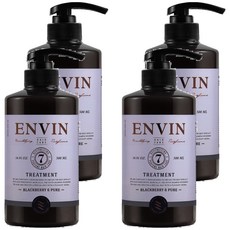 ENVIN 蛋白質香氛護髮乳 Blackberry&Pure, 500ml, 4瓶
