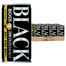 日本 BOSS 無糖黑咖啡飲料, 30罐, 185ml