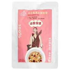 寵心出發 漢方莓果火雞燉飯 機能鮮食餐包, 150g, 1包
