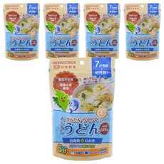 田靡製麵 寶寶烏龍麵 白身魚海帶芽 120g - 7個月以上寶寶副食品, 5包