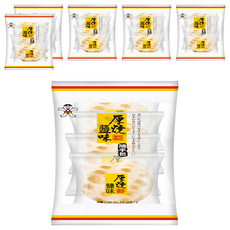 旺旺 米果 厚燒鹽味隨手包, 55g, 6個