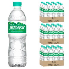 黑松 純水, 580ml, 72瓶