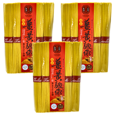 豐滿生技 薑黃麵線，台灣製造, 500g, 3包