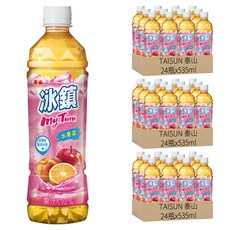 泰山 冰鎮 水果茶, 535ml, 72瓶