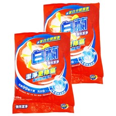白蘭 強效除蹣過敏洗衣粉, 4250g, 2包