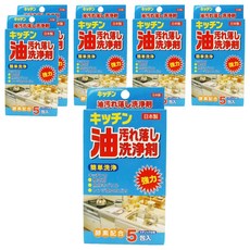 Taguchi 日本製廚房油污清洗劑 Set 5入, 強力去油汙, 100g, 6盒